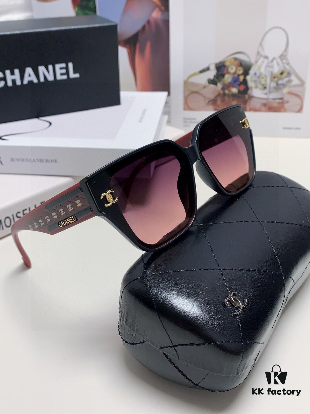 6931f7e93a89a121ed5493e8 CHANEL 2025 Little Chanel Style High-Definition UV-Protective Sunglasses, Fashionable Women's Oversized Sunglasses, Celebrity-Inspired Korean Style