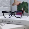 6931f7eb3a89a121ed549407 Chanel 2025 New Celebrity-Inspired Frame-Only Glasses for Women, Blue Light Blocking Square Frame Unisex Eyewear, Panda Color-Block Design Sunglasses