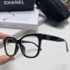 6931f7eb3a89a121ed54940b Chanel 2025 New Celebrity-Inspired Frame-Only Glasses for Women, Blue Light Blocking Square Frame Unisex Eyewear, Panda Color-Block Design Sunglasses