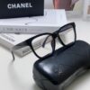6931f7ec3a89a121ed54940d Chanel 2025 New Celebrity-Inspired Frame-Only Glasses for Women, Blue Light Blocking Square Frame Unisex Eyewear, Panda Color-Block Design Sunglasses