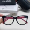 6931f7ec3a89a121ed549414 Chanel 2025 New Celebrity-Inspired Frame-Only Glasses for Women, Blue Light Blocking Square Frame Unisex Eyewear, Panda Color-Block Design Sunglasses