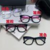 6931f7ec3a89a121ed54941a Chanel 2025 New Celebrity-Inspired Frame-Only Glasses for Women, Blue Light Blocking Square Frame Unisex Eyewear, Panda Color-Block Design Sunglasses