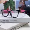 6931f7ec3a89a121ed54941b Chanel 2025 New Celebrity-Inspired Frame-Only Glasses for Women, Blue Light Blocking Square Frame Unisex Eyewear, Panda Color-Block Design Sunglasses