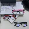 6931f7ed3a89a121ed549423 Chanel 2025 New Celebrity-Inspired Frame-Only Glasses for Women, Blue Light Blocking Square Frame Unisex Eyewear, Panda Color-Block Design Sunglasses