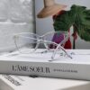 6931f7ed3a89a121ed549427 Chanel 2025 New Celebrity-Inspired Frame-Only Glasses for Women, Blue Light Blocking Square Frames, Unisex Panda Color-Block Eyewear, Suitable for Myopia, Non-Prescription Sunglasses