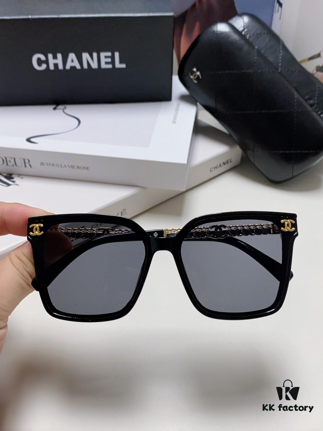 6931f7ee3a89a121ed549432 CHANEL 2025 New Arrival Trendy Fashion Square Frame Sunglasses for Women, Comfortable Wear, Influencer Favorite, High-Definition Thick Polarized UV Protection Shades