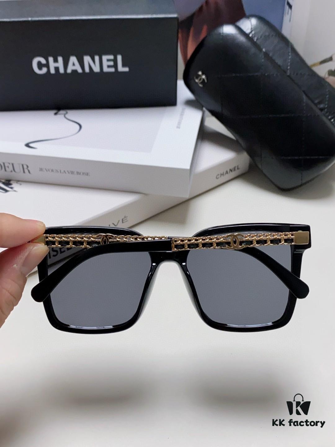 6931f7ee3a89a121ed549433 CHANEL 2025 New Arrival Trendy Fashion Square Frame Sunglasses for Women, Comfortable Wear, Influencer Favorite, High-Definition Thick Polarized UV Protection Shades