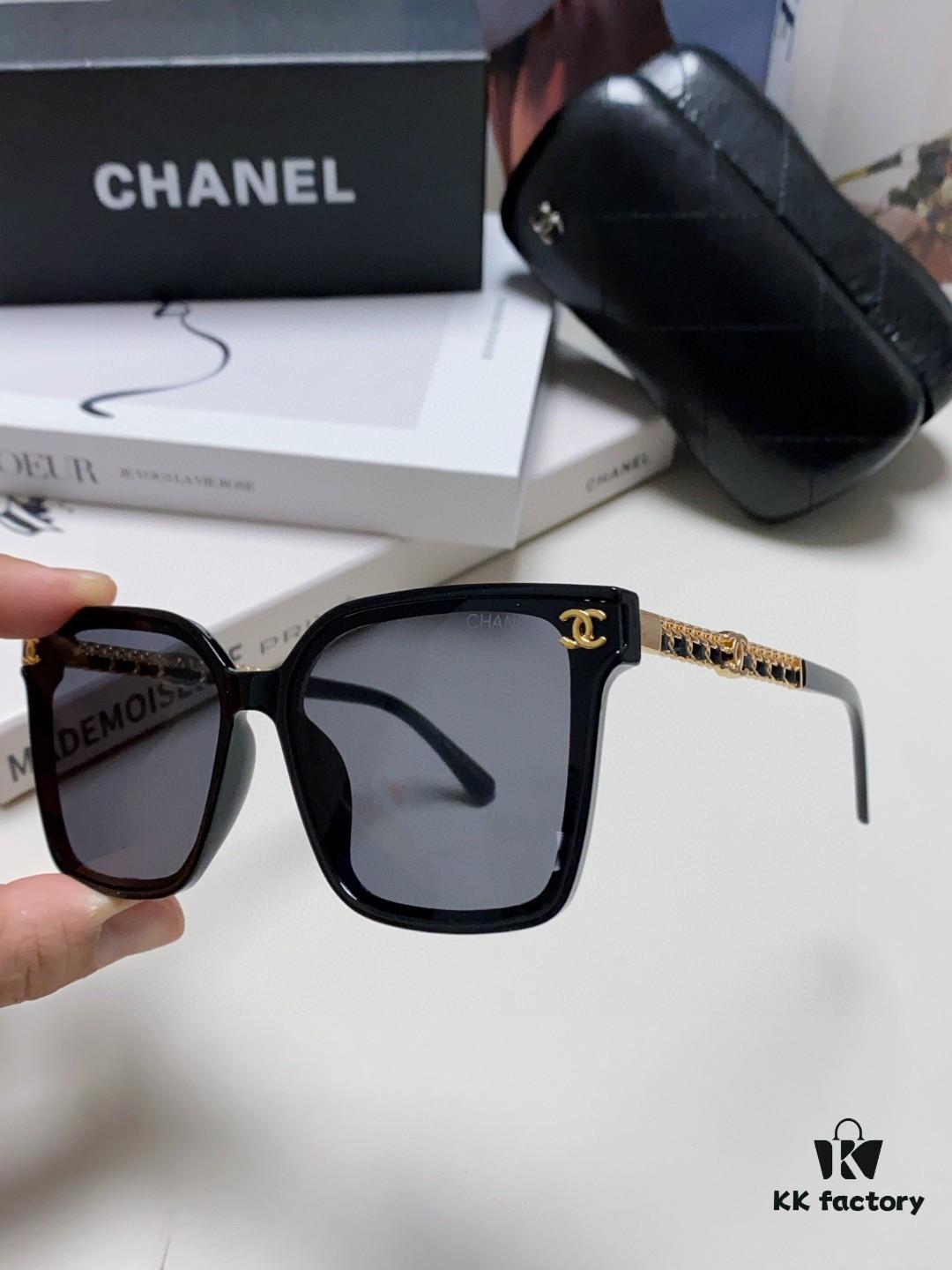 6931f7ee3a89a121ed549434 CHANEL 2025 New Arrival Trendy Fashion Square Frame Sunglasses for Women, Comfortable Wear, Influencer Favorite, High-Definition Thick Polarized UV Protection Shades