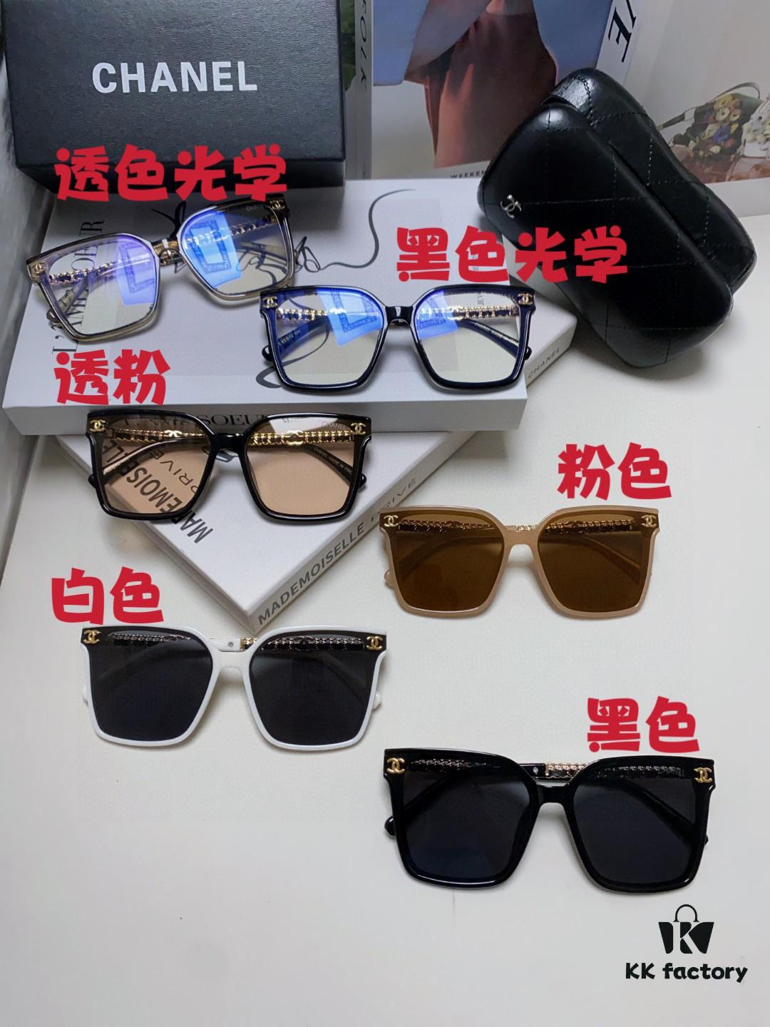 6931f7f03a89a121ed54944c CHANEL 2025 New Arrival Trendy Fashion Square Frame Sunglasses Comfortable Fit Influencer Style Women's HD Thick Polarized Sunglasses