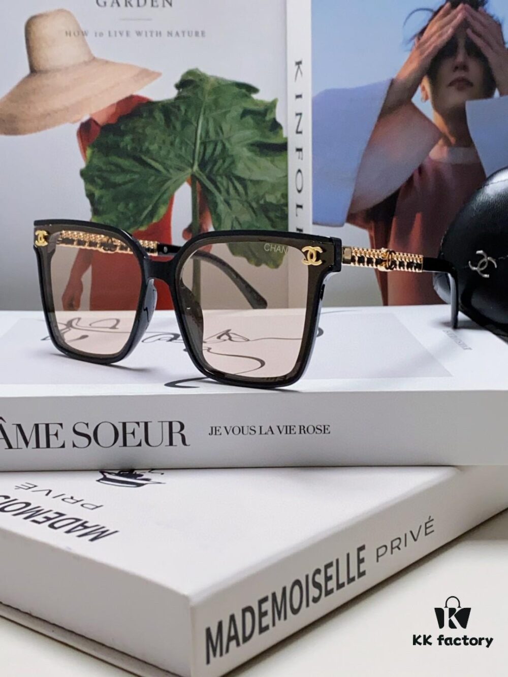6931f7f03a89a121ed54944d CHANEL 2025 New Arrival Trendy Fashion Square Frame Sunglasses Comfortable Fit Influencer Favorite Women's HD Thick Polarized Sunglasses