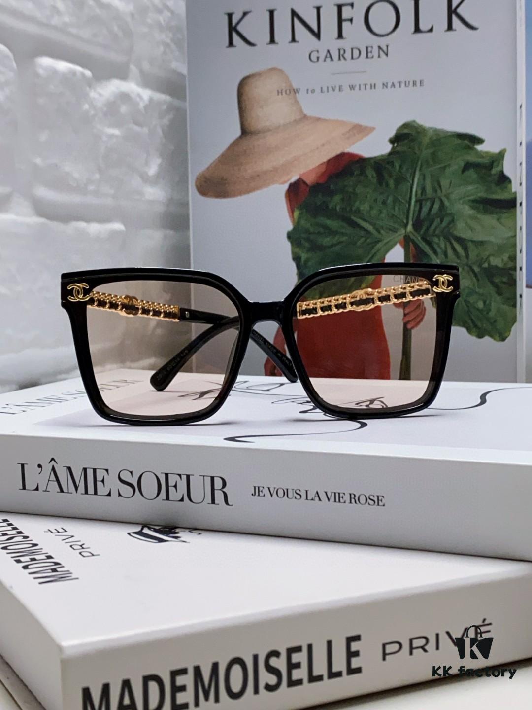 6931f7f03a89a121ed54944e CHANEL 2025 New Arrival Trendy Fashion Square Frame Sunglasses Comfortable Fit Influencer Favorite Women's HD Thick Polarized Sunglasses