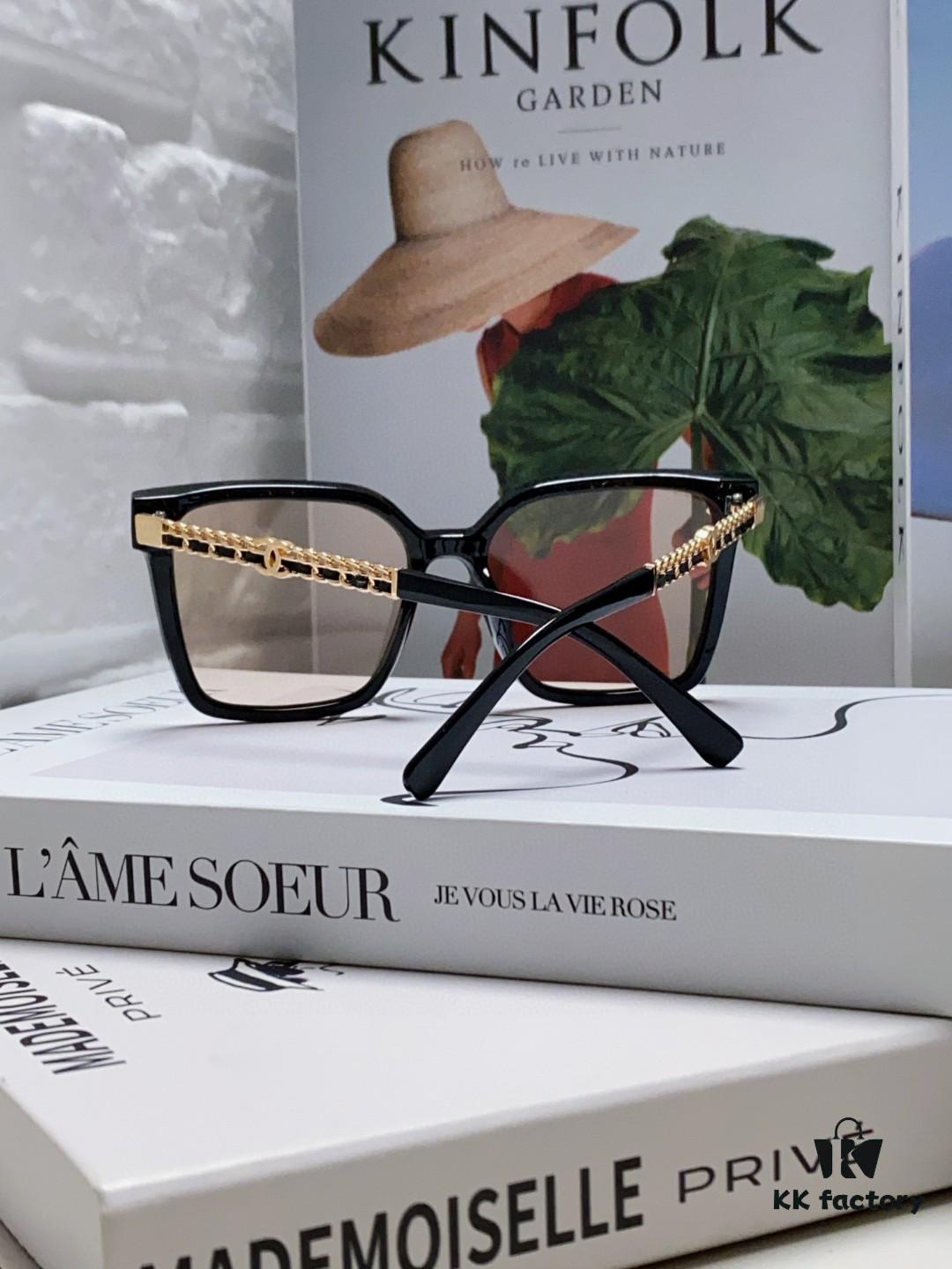 6931f7f03a89a121ed54944f CHANEL 2025 New Arrival Trendy Fashion Square Frame Sunglasses Comfortable Fit Influencer Favorite Women's HD Thick Polarized Sunglasses