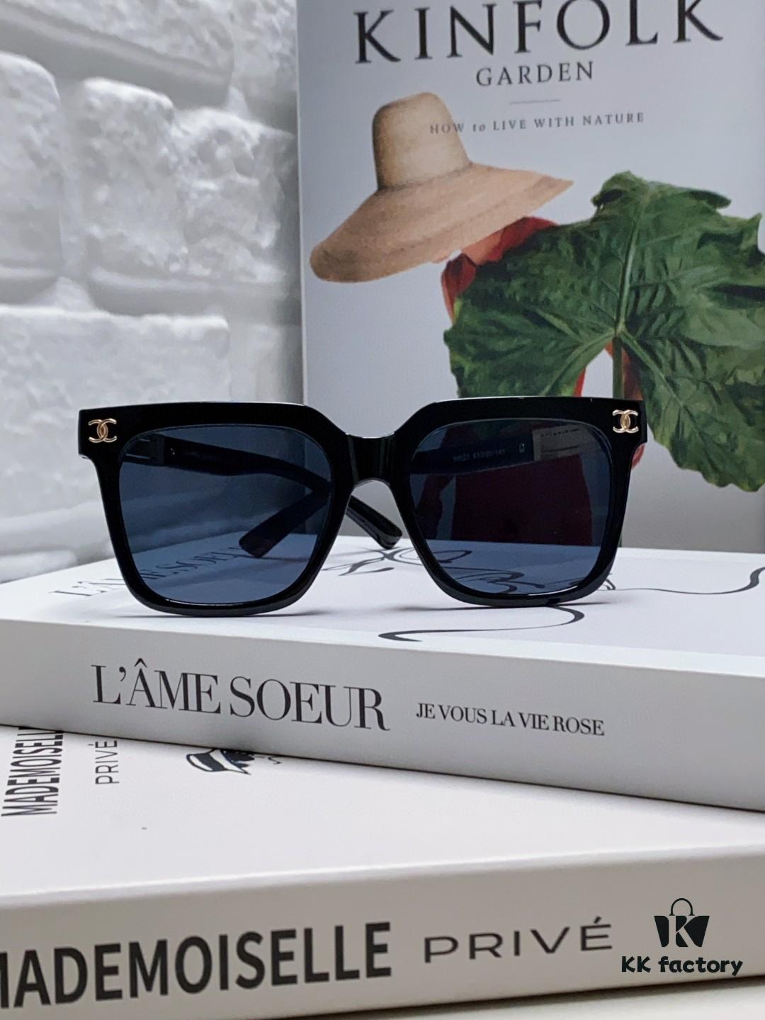 6931f7f23a89a121ed54946c Chanel 2025 New Arrival Best-Selling Square Frame Women's Sunglasses UV Protection Sun Glasses Fashionable Retro European American Style Influencer Favorite Shades
