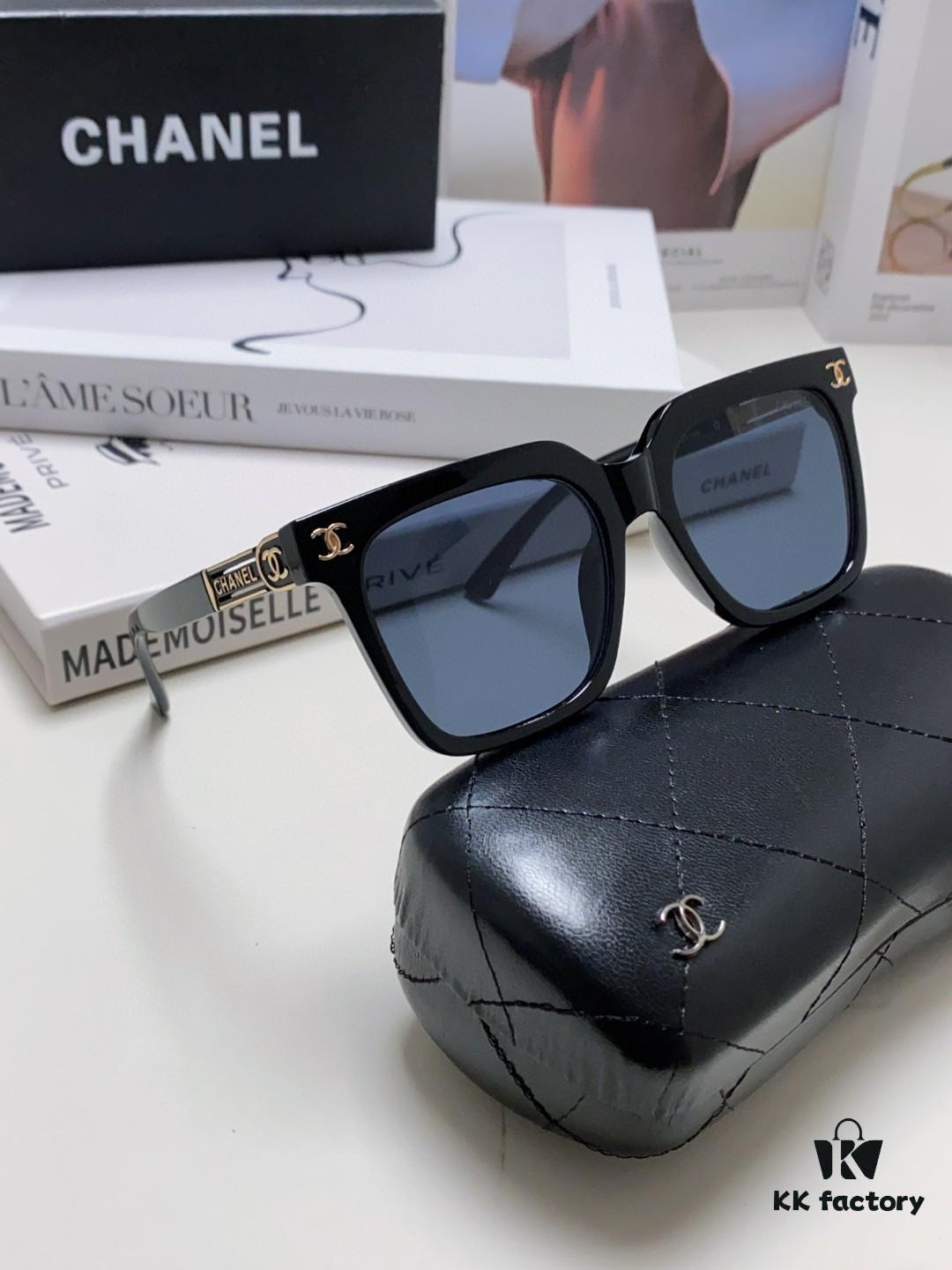 6931f7f23a89a121ed549472 Chanel 2025 New Arrival Best-Selling Square Frame Women's Sunglasses UV Protection Sun Glasses Fashionable Retro European American Style Influencer Favorite Shades