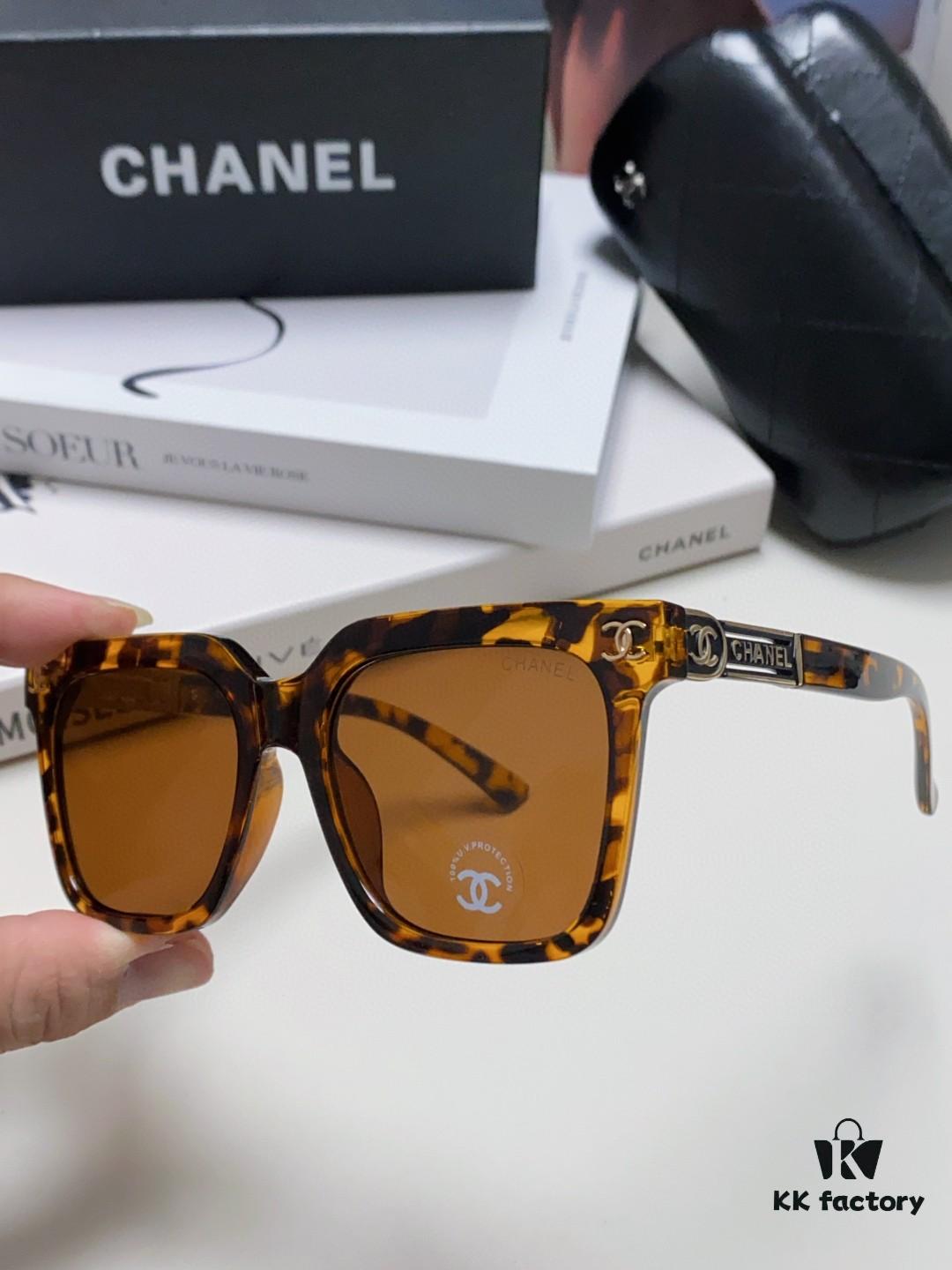 6931f7f33a89a121ed54947a Chanel 2025 New Hot-Selling Square Frame Women's Sunglasses