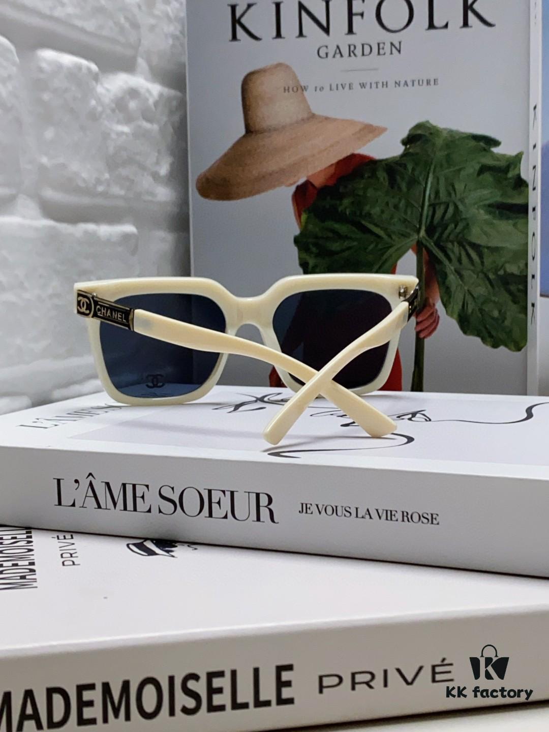 6931f7f33a89a121ed549481 Chanel 2025 New Best-Selling Square Frame Women's Sunglasses UV Protection Sun Glasses Fashionable Retro European & American Style Influencer Favorite Shades
