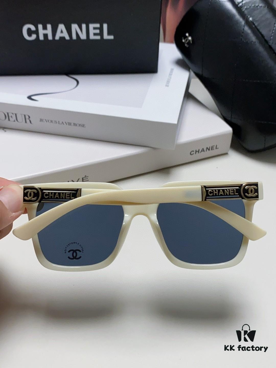 6931f7f43a89a121ed549483 Chanel 2025 New Best-Selling Square Frame Women's Sunglasses UV Protection Sun Glasses Fashionable Retro European & American Style Influencer Favorite Shades