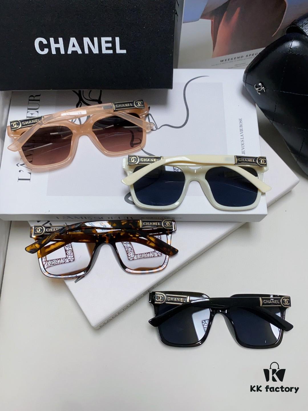 6931f7f43a89a121ed549487 Chanel 2025 New Best-Selling Square Frame Women's Sunglasses UV Protection Sun Glasses Fashionable Retro European & American Style Influencer Favorite Shades