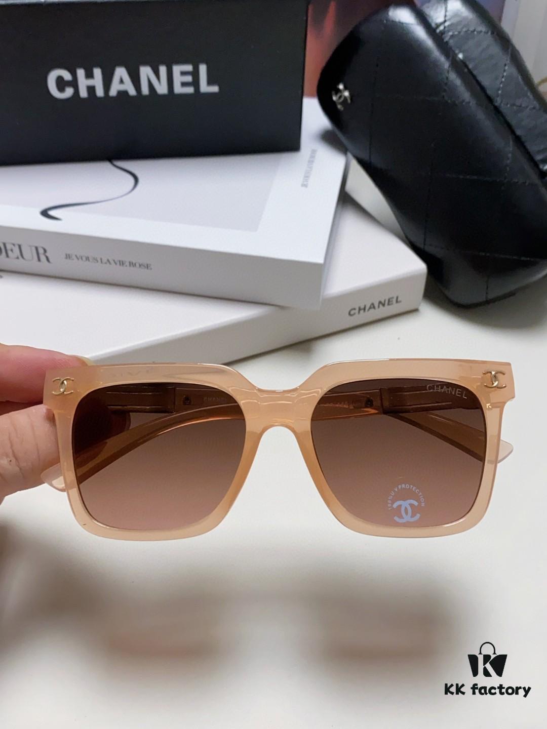 6931f7f43a89a121ed54948c Chanel 2025 New Hot-Selling Square Frame Women's Sunglasses