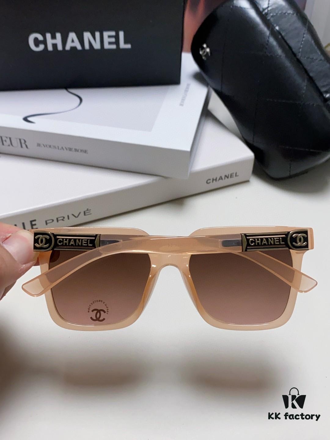 6931f7f43a89a121ed54948d Chanel 2025 New Hot-Selling Square Frame Women's Sunglasses