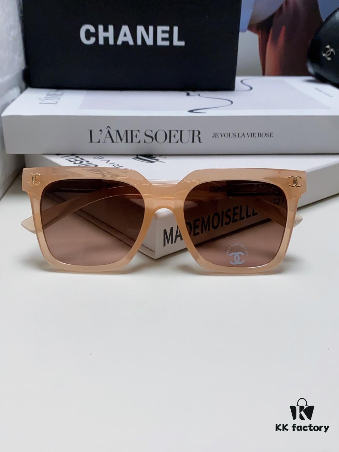 6931f7f43a89a121ed54948f Chanel 2025 New Hot-Selling Square Frame Women's Sunglasses