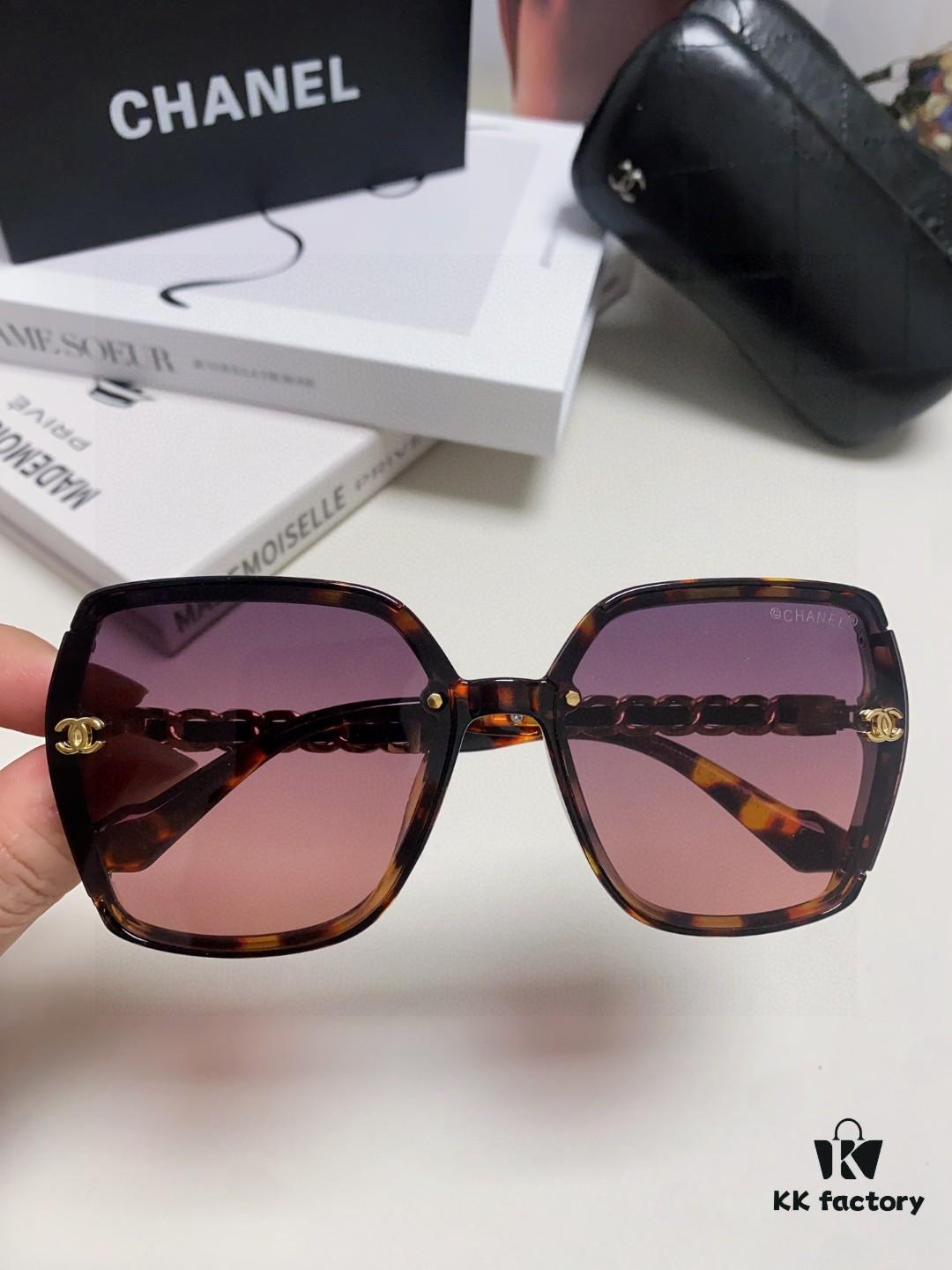 6931f7f63a89a121ed5494a0 Chanel New Arrival Sunglasses from Europe and the US, Popular Unisex Designer Shades, Trendy Style with Leather Chain, Suitable for Travel and Driving