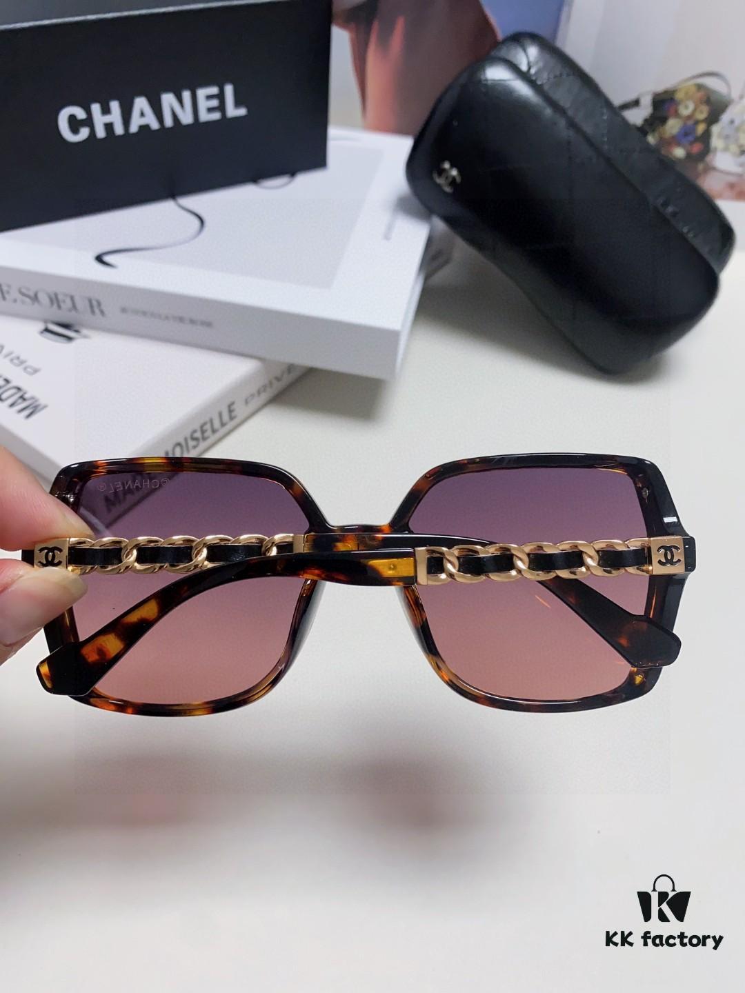 6931f7f63a89a121ed5494a1 Chanel New Arrival Sunglasses from Europe and the US, Popular Unisex Designer Shades, Trendy Style with Leather Chain, Suitable for Travel and Driving