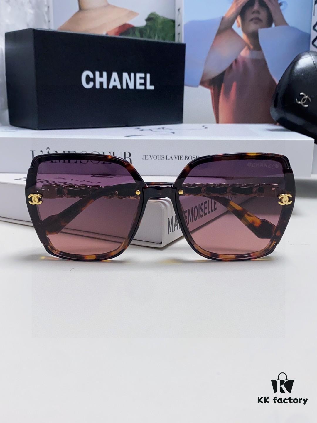 6931f7f63a89a121ed5494a3 Chanel New Arrival Sunglasses from Europe and the US, Popular Unisex Designer Shades, Trendy Style with Leather Chain, Suitable for Travel and Driving