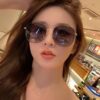 CHANEL Fashion Trendy Oversized Sunglasses Comfortable Wear Influencer Popular Style