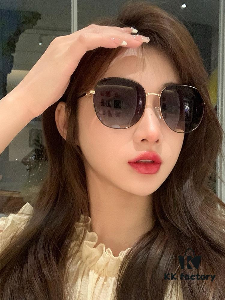 CHANEL Fashion Trendy Oversized Sunglasses Comfortable Wear Influencer Popular Style