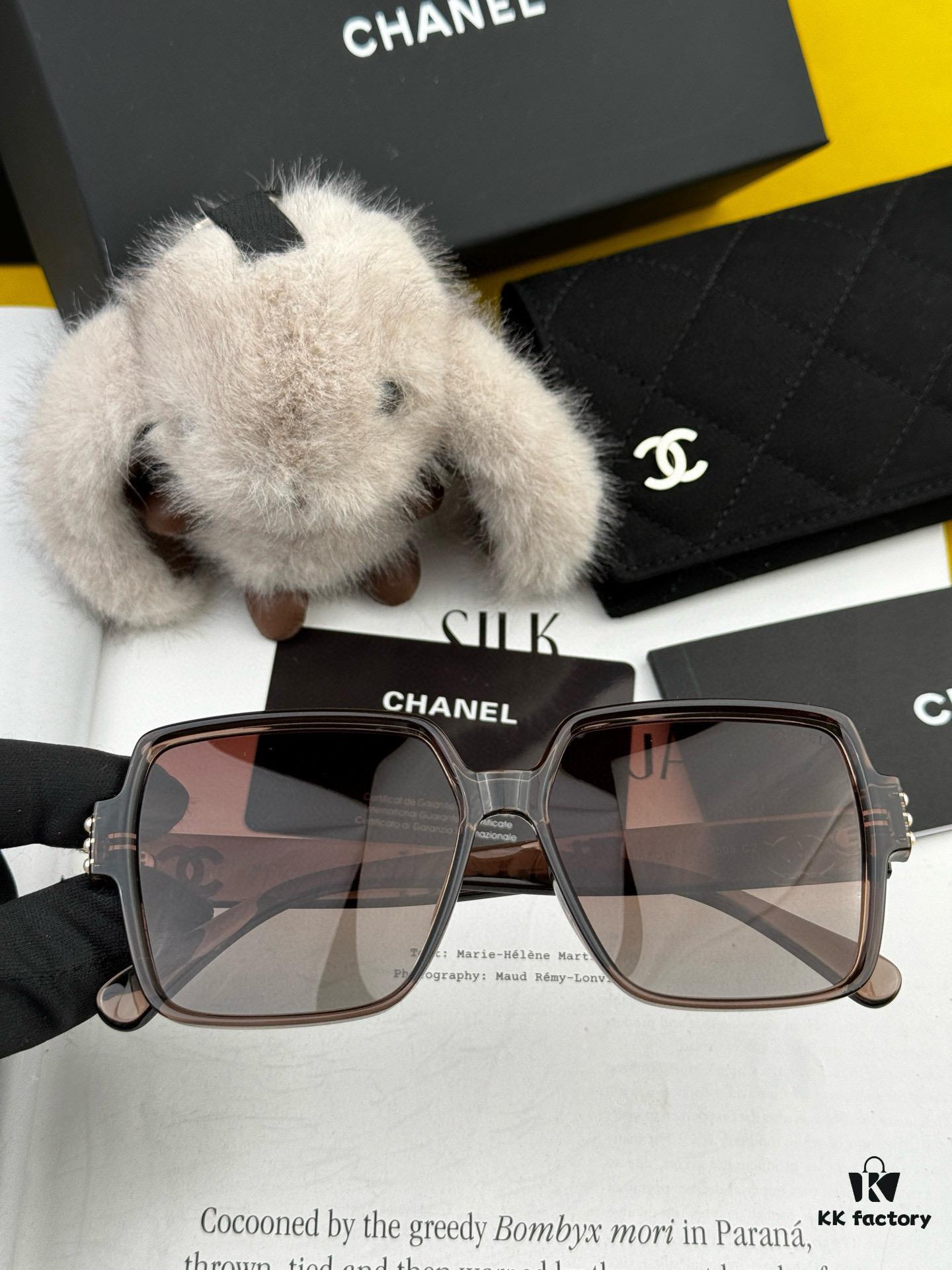 6931f8073a89a121ed54959e CHANEL 2025 New Arrival Trendy Fashion Square Frame Sunglasses, Comfortable Fit, Influencer-Approved Women's HD Thick Polarized Sunglasses 🕶️ High-Quality TR Frame ♥️♥️ Model CH8250