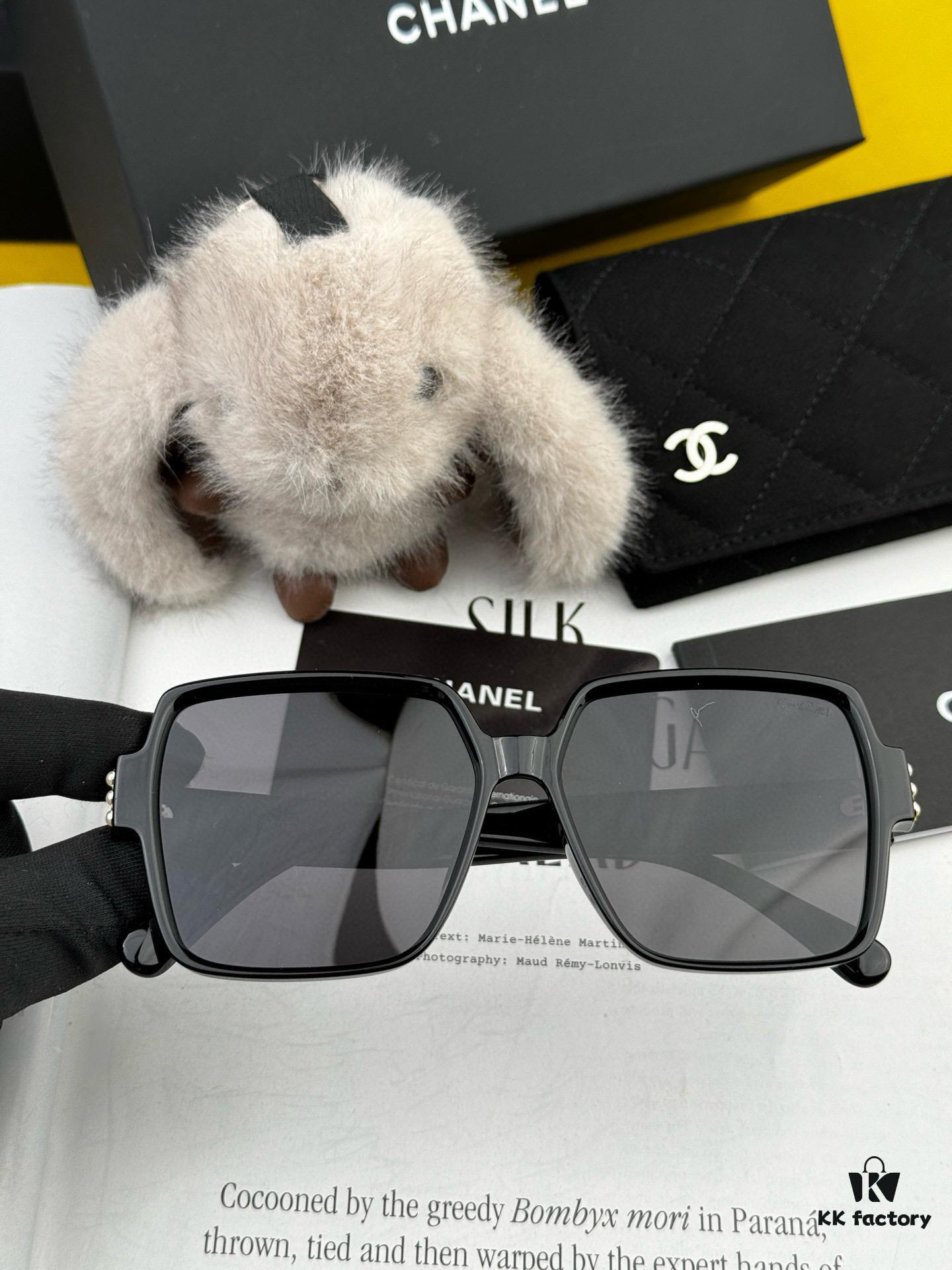 6931f8073a89a121ed54959f CHANEL 2025 New Arrival Trendy Fashion Square Frame Sunglasses, Comfortable Fit, Influencer-Approved Women's HD Thick Polarized Sunglasses 🕶️ High-Quality TR Frame ♥️♥️ Model CH8250