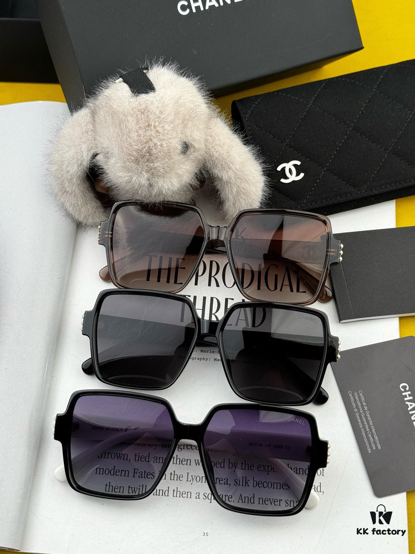 6931f8083a89a121ed5495a4 CHANEL 2025 New Arrival Trendy Fashion Square Frame Sunglasses, Comfortable Fit, Influencer-Approved Women's HD Thick Polarized Sunglasses 🕶️ High-Quality TR Frame ♥️♥️ Model CH8250