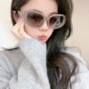 6931f8083a89a121ed5495a6 CHANEL 2025 New Arrival Trendy Round Frame Sunglasses for Women, High-Definition Thick Polarized UV Protection Shades, Comfortable Wear, Influencer Favorite Style 🕶️ 🎉 Premium TR Frame ♥️♥️ Model CH3991