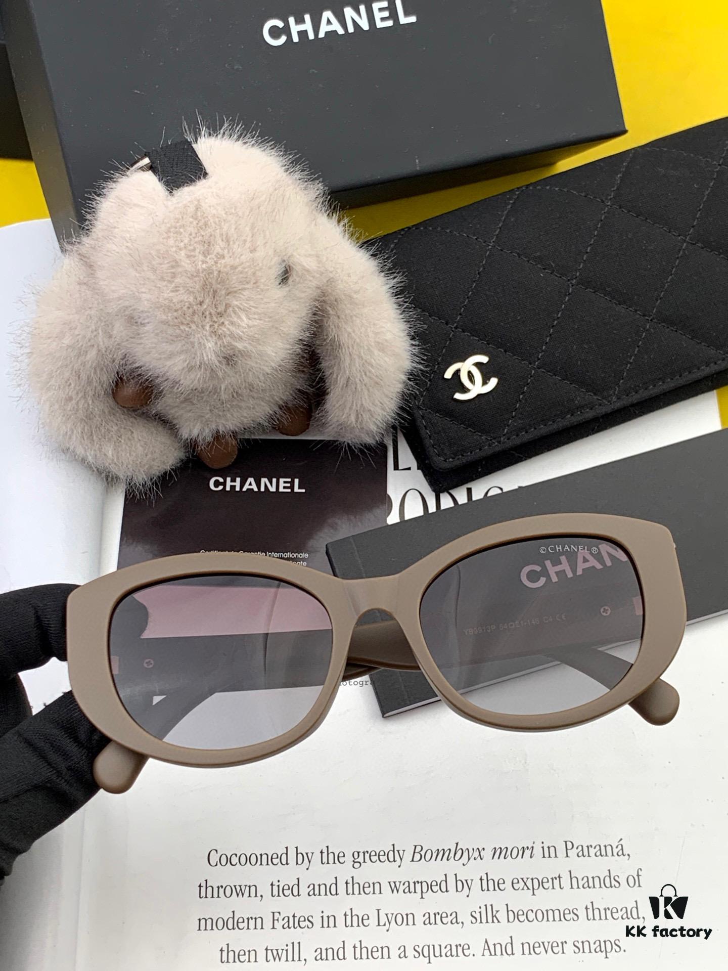 6931f8083a89a121ed5495a8 CHANEL 2025 New Arrival Trendy Round Frame Sunglasses for Women, High-Definition Thick Polarized UV Protection Shades, Comfortable Wear, Influencer Favorite Style 🕶️ 🎉 Premium TR Frame ♥️♥️ Model CH3991