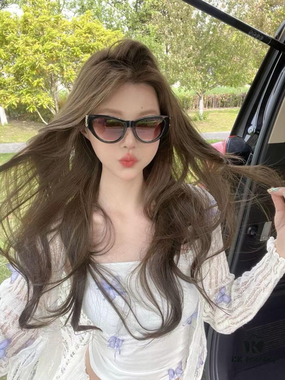 6931f8083a89a121ed5495ae CHANEL Model 6990 Sunglasses, Size 53-20-145