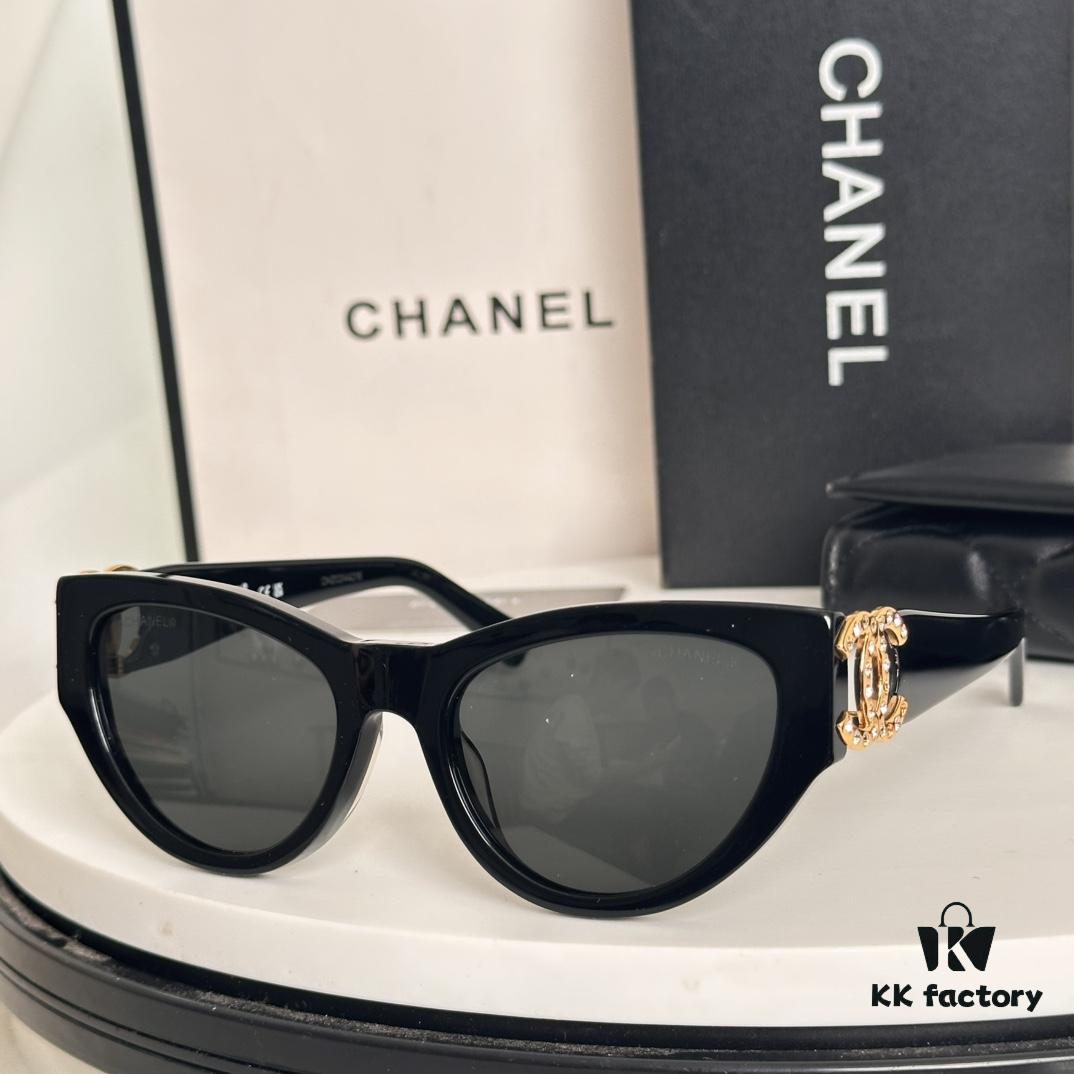 6931f8093a89a121ed5495b2 CHANEL Model 6990 Sunglasses, Size 53-20-145