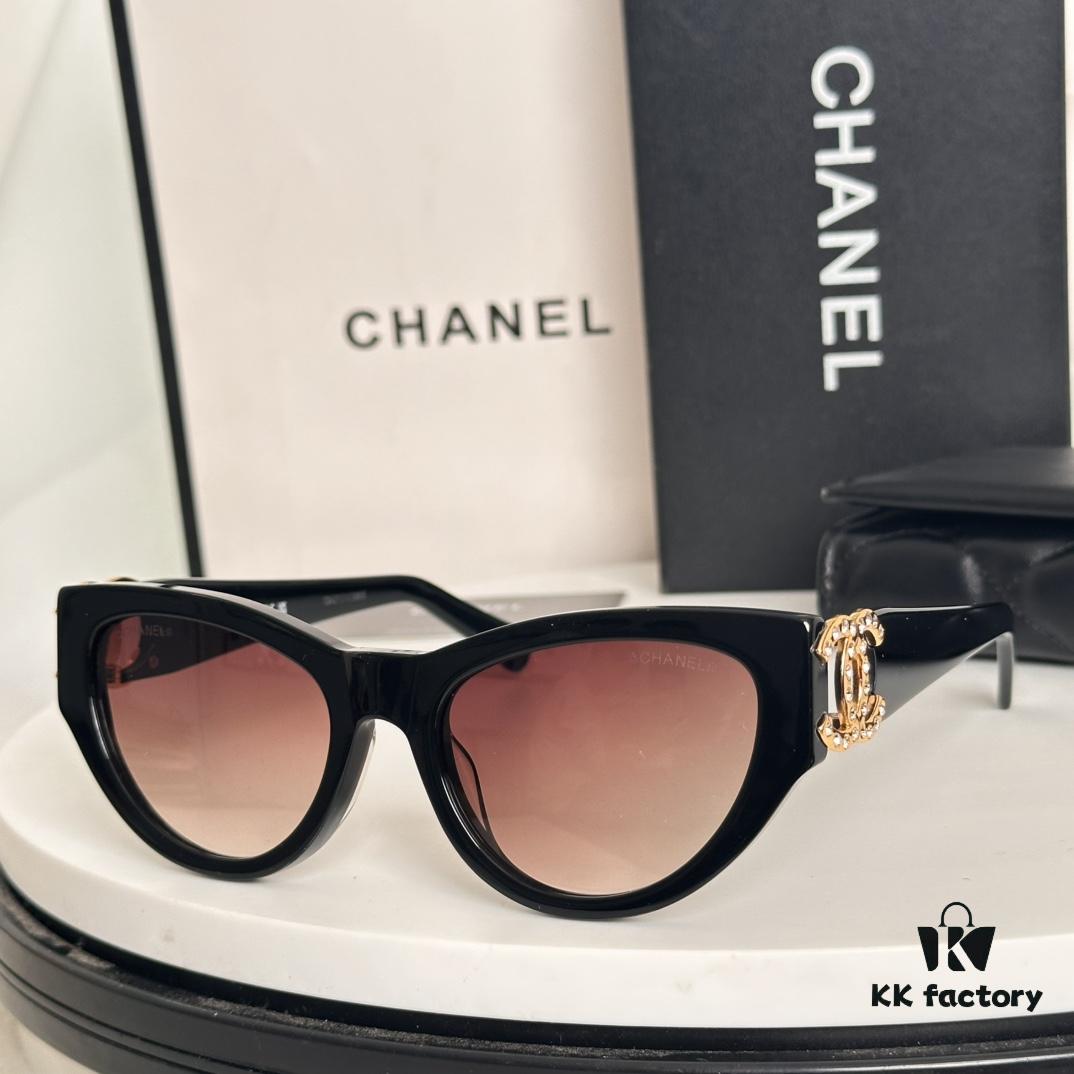 6931f8093a89a121ed5495b4 CHANEL Model 6990 Sunglasses, Size 53-20-145