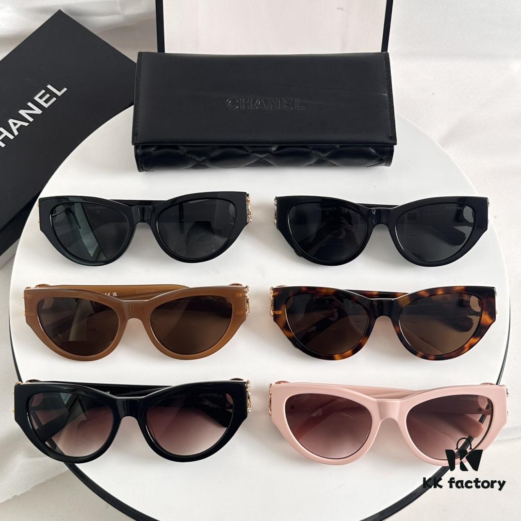 6931f8093a89a121ed5495b6 CHANEL Model 6990 Sunglasses, Size 53-20-145