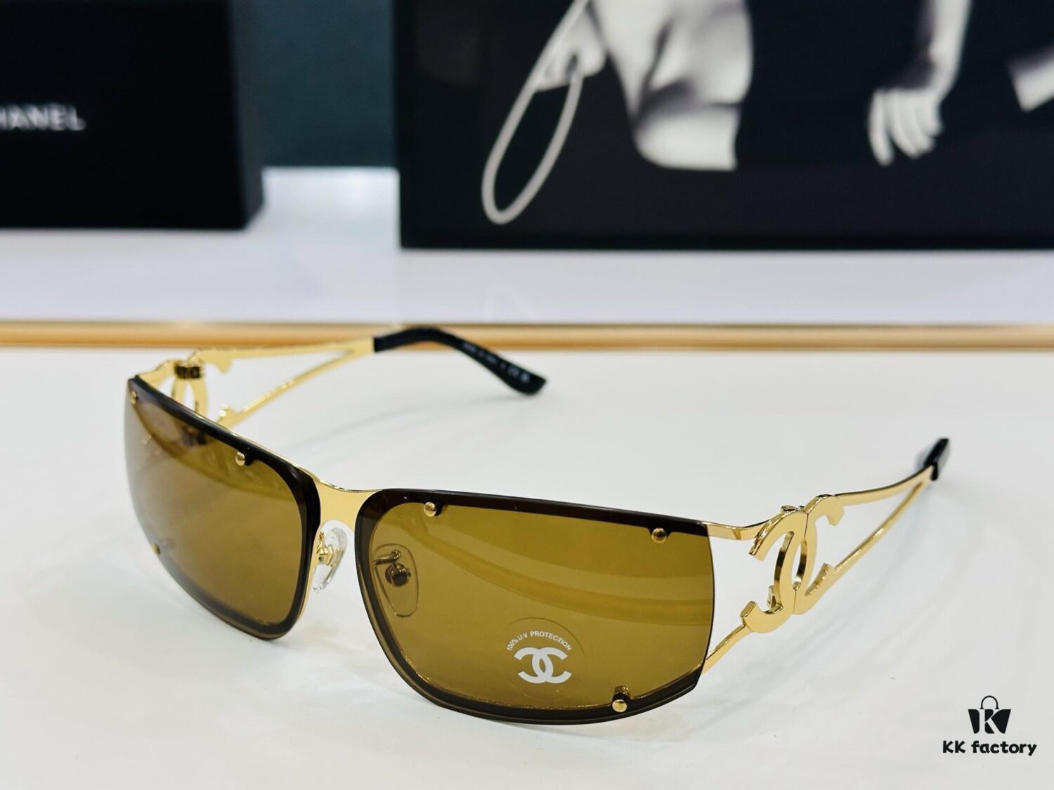 6931f80e3a89a121ed549602 CHANE* Xiangjia MODEL: CH9520 Size: 64□11-120 B Sunglasses