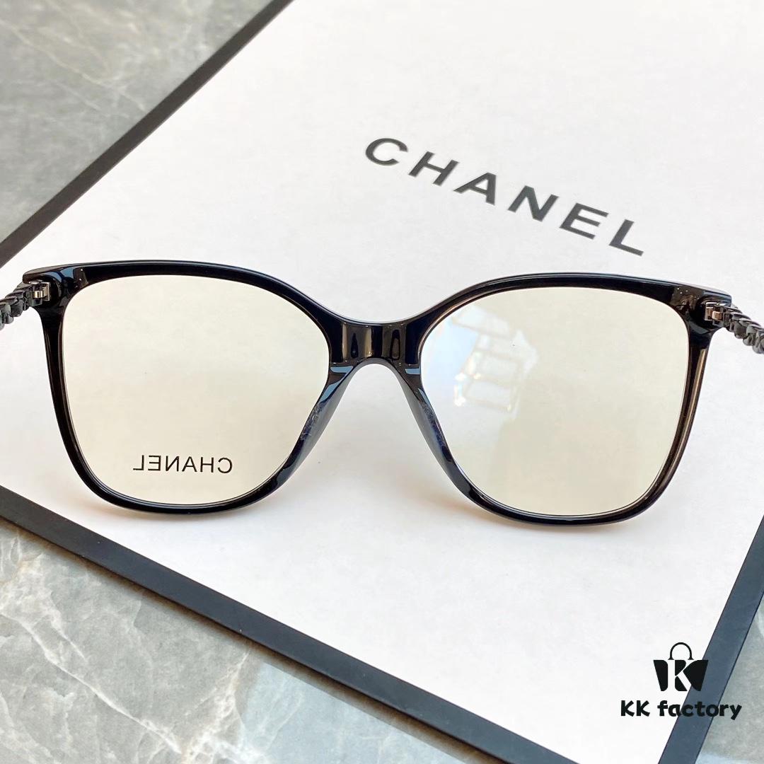 CHANE* New Optical Frame, Model: 3441, Size: 54-18-145, Square-frame Eyeglasses for Myopia