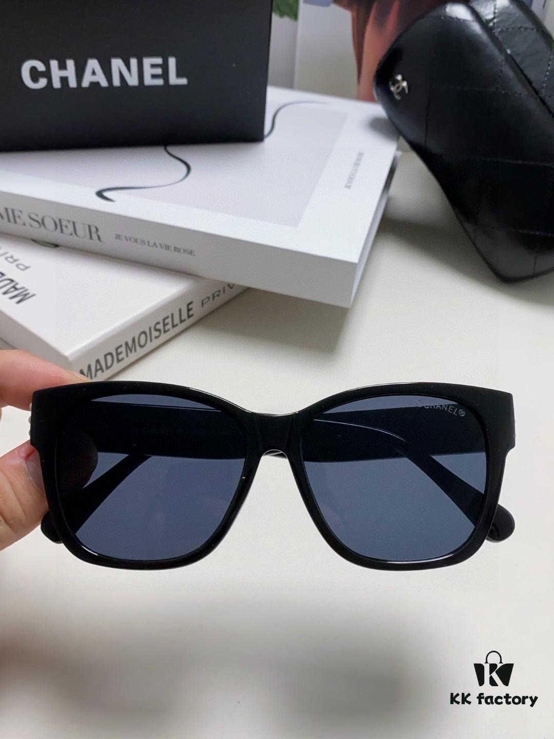6931f8123a89a121ed549639 Chanel Pearl Sunglasses for Women, New Double C Polarized Sun Glasses, Celebrity Cat-eye Sunglasses, Fashion Hot-selling Eyewear