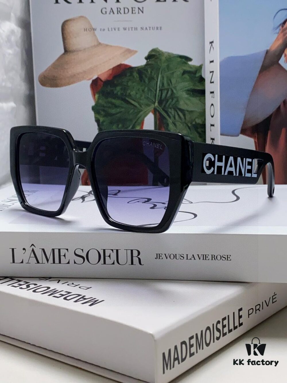 6931f8143a89a121ed54965e Chanel 2025 New Arrival Letter-Frame Sunglasses for Women, Korean Style Trendy Versatile Sun Glasses, Minimalist Fashion Eyewear for Street Photography