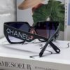 6931f8143a89a121ed549660 Chanel 2025 New Arrival Letter-Frame Sunglasses for Women, Korean Style Trendy Versatile Sun Glasses, Minimalist Fashion Eyewear for Street Photography