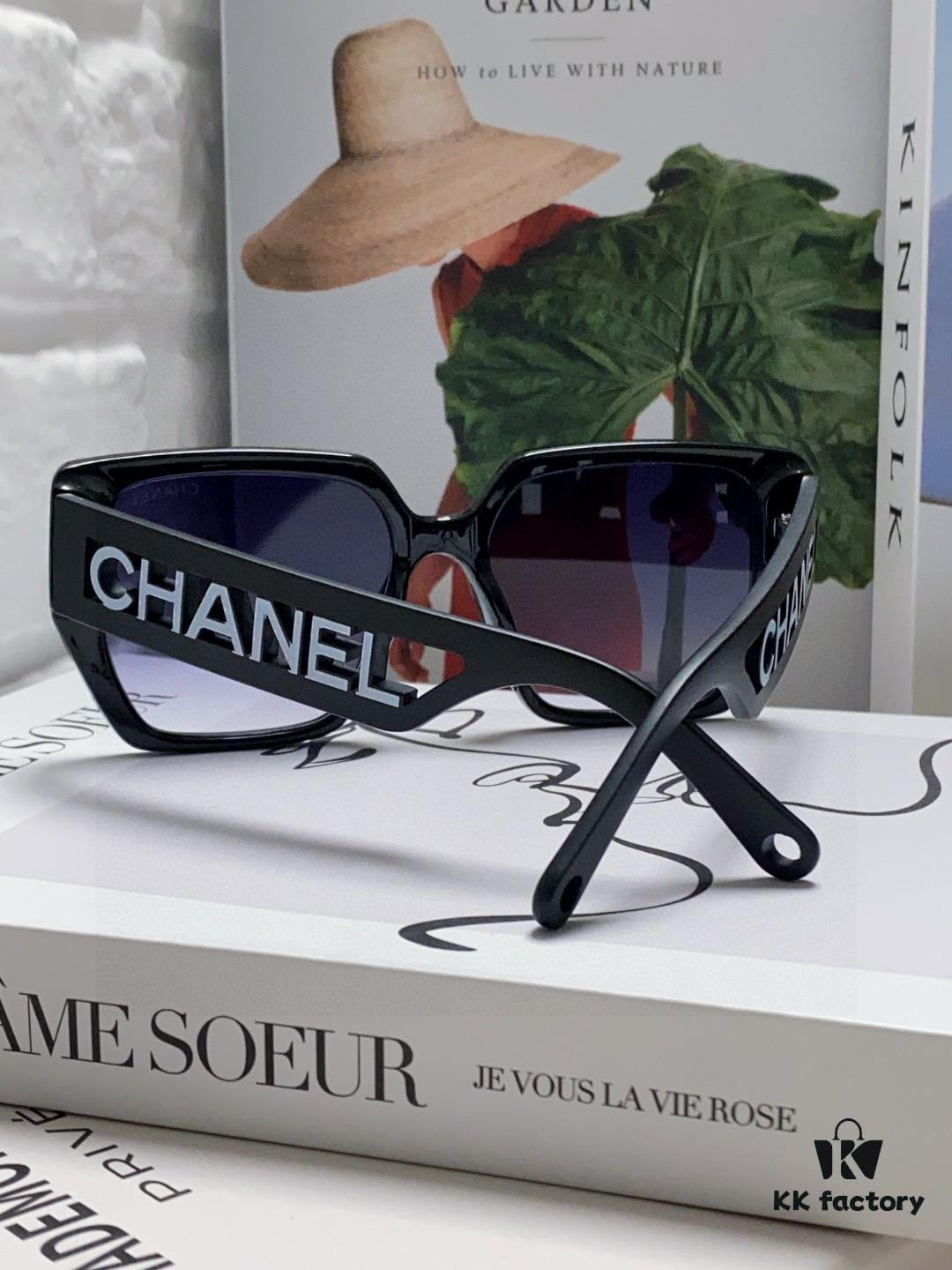 6931f8143a89a121ed549660 Chanel 2025 New Arrival Letter-Frame Sunglasses for Women, Korean Style Trendy Versatile Sun Glasses, Minimalist Fashion Eyewear for Street Photography