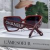 6931f8153a89a121ed54966a Chanel 2025 New Arrival Letter-Frame Sunglasses for Women, Korean Style Trendy Versatile Shades, Minimalist Fashion Glasses for Street Photography