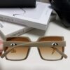 Chanel 2025 New Arrival Fashion Sunglasses, Stylish Oversized Gradient Lens Sunglasses with UV Protection, Slimming Design, Elegant 'Little Chanel' Style with Umbrella Pendant