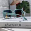 6931f8193a89a121ed54969d Chanel 2025 New Arrival Fashion Sunglasses, Oversized Gradient Lenses for Slimming Effect, UV Protection, Elegant Style with Umbrella Pendant