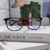 6931f8193a89a121ed5496a9 Chanel 2025 New Arrival Black Frame Glasses, Same Style as Zhao Lusi, Women's Minimalist Chic Optical Frames with Chain Detail, Blue Light Blocking, Prescription Ready, Oversized for a Flattering Look