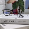 6931f8193a89a121ed5496aa Chanel 2025 New Arrival Black Frame Glasses, Same Style as Zhao Lusi, Women's Minimalist Chic Optical Frames with Chain Detail, Blue Light Blocking, Prescription Ready, Oversized for a Flattering Look